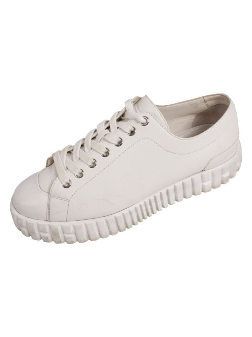 Hermes Sneakers Cross Leather Shoes